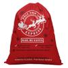 Printtoo 2 Pcs Santa Gift Sack for Kids Presents Xmas Bag Christmas Sack Personalized Bags Large 27x20 Inch view 3