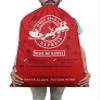 Printtoo 2 Pcs Santa Gift Sack for Kids Presents Xmas Bag Christmas Sack Personalized Bags Large 27x20 Inch view 4