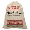 Printtoo Large Drawstring Canvas Bag Christmas Sack Bags Santa Gift Sack Custom Party Favor 2 Pcs 27x20 Inch view 3