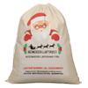 Printtoo Pack of 2 Pcs Xmas Presents Storage Bags Large Santa Gift Sack with Drawstring Christmas Party Favor 27x20 Inch view 2