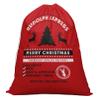 Printtoo Pack of 2 Pcs Xmas Presents Storage Bags Large Santa Gift Sack with Drawstring Christmas Party Favor 27x20 Inch view 4