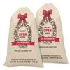 Printtoo Pack of 2 Drawstring Special Delivery Extra Large Size Christmas Sack Re-Usable Xmas Present Storage 27x20 Inch view 1