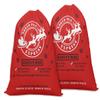 Printtoo Pack of 2 Drawstring Special Delivery Extra Large Size Christmas Sack Re-Usable Xmas Present Storage 27x20 Inch view 1