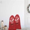 Printtoo Pack of 2 Drawstring Special Delivery Extra Large Size Christmas Sack Re-Usable Xmas Present Storage 27x20 Inch view 2