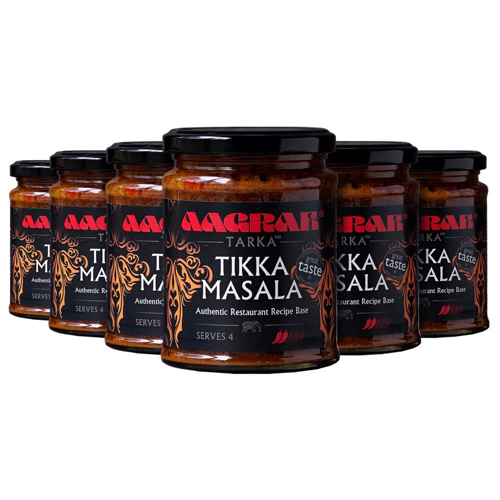 Aagrah Foods Tikka Masala Sauce - 6 Pack (57.14 oz)