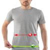 ORIONE Inguinal Hernia Brief Slip Girdle for Sports - High Cut Ref.316 Size 3 81-85 cm. (inch. 31.5"-33.5") view 2