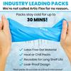 Vive Elbow Ice Pack Wrap - Ultra Cold Gel Ice Pack for Injuries Reusable - Elbow Support Compression for Cold/Hot Therapy - Adjustable for Men/Women, Sports Recovery, Arthritis, Tendonitis Pain Relief view 3