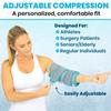 Vive Elbow Ice Pack Wrap - Ultra Cold Gel Ice Pack for Injuries Reusable - Elbow Support Compression for Cold/Hot Therapy - Adjustable for Men/Women, Sports Recovery, Arthritis, Tendonitis Pain Relief view 4