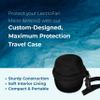 Adaptive Sound Technologies Carrying Case for LectroFan Micro & Micro2 - with Pocket for Charger Plus Removable Lanyard - Storing Case for LectroFan Micro Sound Machine - Black view 2