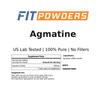 FitPowders Agmatine Sulfate Powder | Pure Agmatine Powder | Nitric Oxide Supplement (100g) view 4