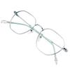 VisionGlobal Blue Light Blocking Glasses for Computer Reading or Gaming, for men/women (Silver, +4.75 Magnification) view 1
