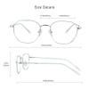 VisionGlobal Blue Light Blocking Glasses for Computer Reading or Gaming, for men/women (Silver, +4.75 Magnification) view 4