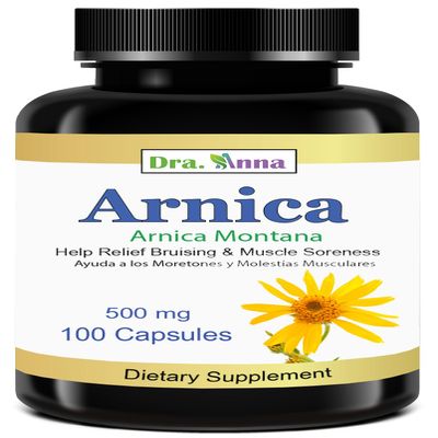 Arnica Montana Capsules 500mg 100 Capsules