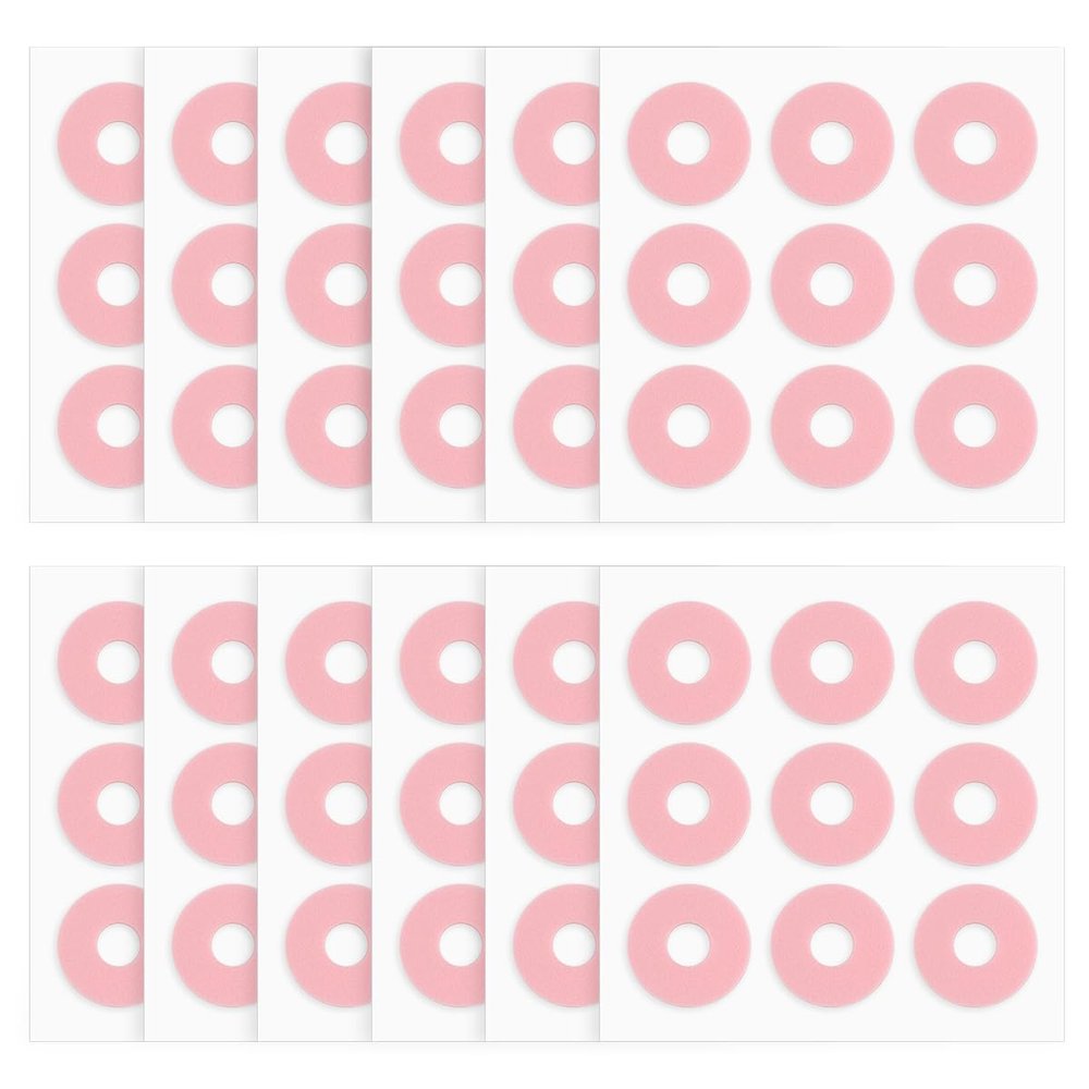 12 Sheets 108PCS Self Adhesive Callus Cushions Soft Foam Corn Pads Toe and Foot Protectors corn pads for toes,callus pads