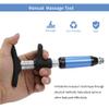 6 Levels Manual Chiropractic Spine Adjusting Corrector Tool, Manual Chiropractic Tool Spine Correction Gun, Adjust Vertebration Cervical Force Spine Massager with 4 Head, for Improve Joint Pain view 2