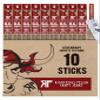 Righteous Felon Meat Sticks | 100% Grass Fed Beef | 9g Protein per Stick | Keto, Gluten-Free, Low Sugar, High Protein Snack Sticks | Individually Wrapped | OG Hickory Beef Sticks, 10 Count view 1