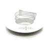 Homeford Sheer Organza Curling Wired Ribbon, 5/8-Inch, 27-Yard (Silver) view 1