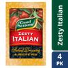 (2 Pack) Good Seasons Zesty Italian Salad Dressing & Recipe Mix, (4 - 0.6 Oz Boxes) view 1