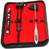 LAJA Imports Tactical Black Color - Set of 3 pcs Reflex Percussion Taylor Hammer + Penlight + Tuning Fork C 128 view 1