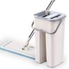 Mop and Bucket Kit, Lazy Hand-Free Flat Mop Bucket, 360 Rotating Microfiber Mop Floor Scrubber Multi-Function Household Mopping Artifact,A view 1