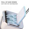 Mop and Bucket Kit, Lazy Hand-Free Flat Mop Bucket, 360 Rotating Microfiber Mop Floor Scrubber Multi-Function Household Mopping Artifact,A view 3