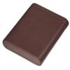 Visol Larsen Dark Leather Five Cigar Travel Case view 1