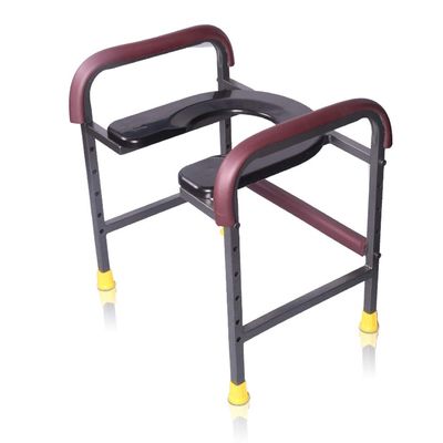 XWZJY Extra Wide Bariatric Toilet Seat Pregnant Bath Stool Bedside Commode Height Adjustable for Adults, Handicap with Safety Steel Frame Bathroom Support