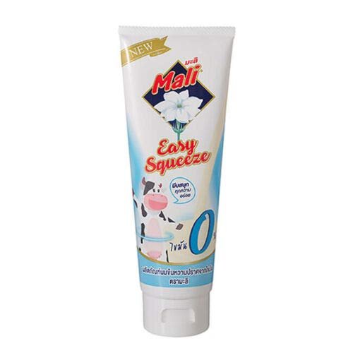 Mali 0% Non Fat Sweeten Condensed Milk Flavour Seasoning Easy Squeeze (Pack of 3)
