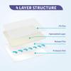 Conkote Hydrocolloid Wound Dressing 4x 4, Sterile Thin Adhesive Patches, Box of 10 Dressings view 3
