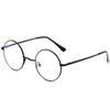 AZorb Blue Light Blocking Glasses for Women Men Retro Round Metal Frame Eyeglasses (Black) view 1