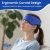 Hilph Headache Ice Pack Migraine Ice Head Wrap, Reusable Head Cold Pack Forehead Ice Pack for Migraine Relief, Headache Tension, Sinus Pain, Chemo, Stress Relief (Blue) view 2
