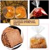Cello Cellophane Treat, 8 X 12 Inches Big OPP Clear Plastic Bags For Bakery, Candies, Dessert with 6 Colors Twist Ties(100 Pieces Bags + 100 Pieces Twist Ties) (100, 8 X 12) view 4