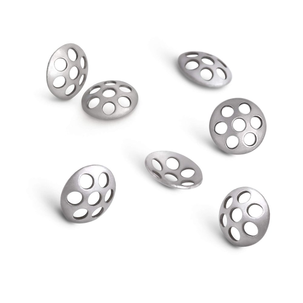 1/4 Inch (.250") Titanium Rigid Concave Filters - Utility Screens (5 Pack)
