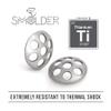1/4 Inch (.250") Titanium Rigid Concave Filters - Utility Screens (5 Pack) view 3