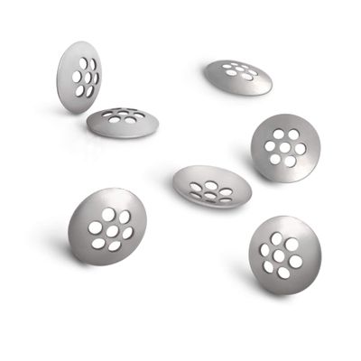 3/8 Inch (.375") Titanium Rigid Concave Filters - Utility Screens (5 Pack)