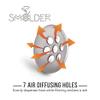 3/8 Inch (.375") Titanium Rigid Concave Filters - Utility Screens (5 Pack) view 4