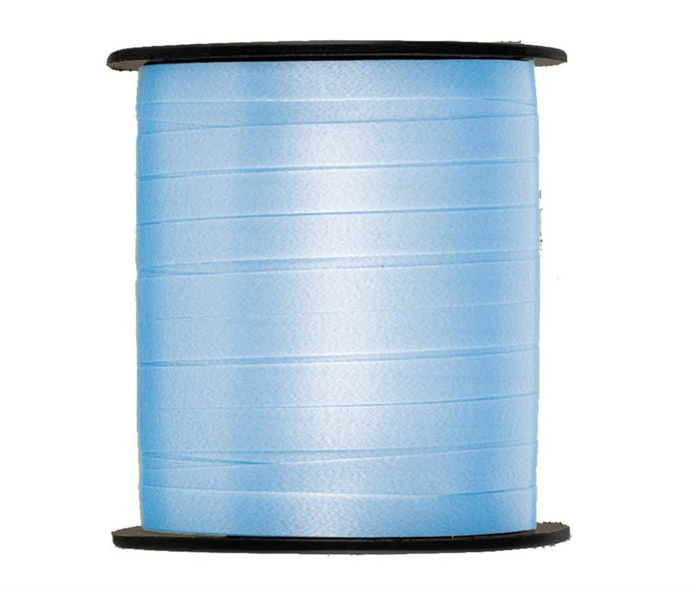 100 Yards Elegant Baby Blue Curling Ribbon