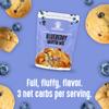 Lakanto Sugar Free Blueberry Muffin Mix - Naturally Flavored, Sweetened with Monk Fruit Sweetener, Keto Diet Friendly, Low Net Carbs, Gluten Free, Breakfast Food, Delicious, Easy to Make (6.77 oz) view 4