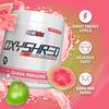 EHP Labs OxyShred Pre Workout Powder & Shredding Supplement - Preworkout Powder with L Glutamine & Acetyl L Carnitine, Energy Boost Drink - Guava Paradise, 60 Servings view 4
