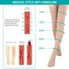 T.E.D. Anti Embolism Stockings for Women Men Thigh High, 15-20 mmHg Compression TED Hose with Inspect Toe Hole view 4