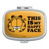 Garfield This is My Happy Face Rectangle Pill Case Trinket Gift Box view 1