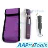 AAProTools Otoscope - Ear Scope with Light, Ear Infection Detector, Pocket Size (Purple Color) view 2