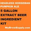 Headless Horseman Pumpkin Ale 5 Gallon Beer Extract Ingredient Kit - by My Brew Supply view 2