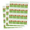 60 Forest Animals Miniatures Candy Bar Wrapper Decorations, Woodland Creatures Mini Candy Bar Stickers for Baby Shower or Birthday Party. Made in USA view 4