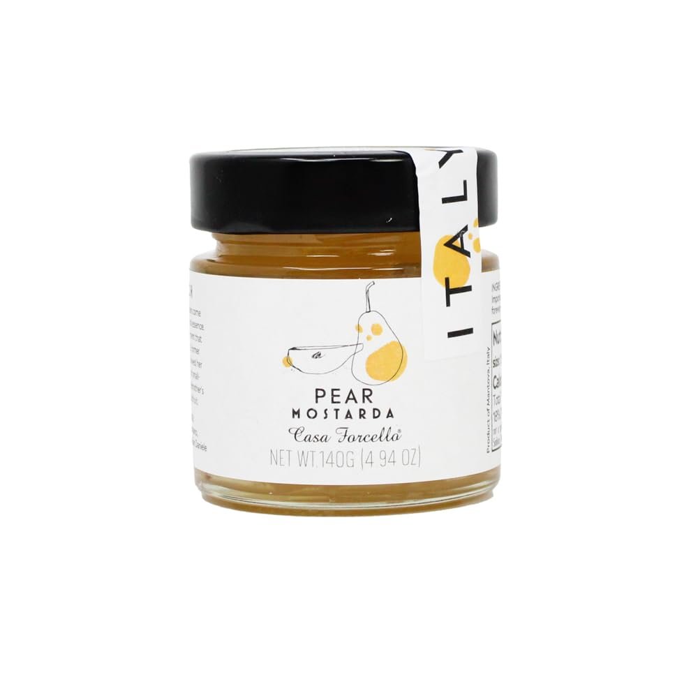 Casa Forcello, Mostarda Pear, 4.9 Ounce