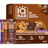 IQBAR Brain and Body Clean Plant Protein Bars - Chocolate Lovers Variety - 12 Bars - Keto, Vegan, High Fiber, Gluten and Dairy Free, Low Sugar Snack with Nutrients for Focus, Energy, Meal Replacement view 1