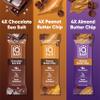 IQBAR Brain and Body Clean Plant Protein Bars - Chocolate Lovers Variety - 12 Bars - Keto, Vegan, High Fiber, Gluten and Dairy Free, Low Sugar Snack with Nutrients for Focus, Energy, Meal Replacement view 3