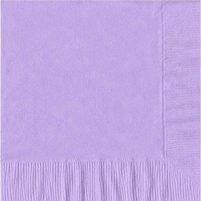 100 2-Ply Luncheon Personalized Napkins (Lavender)