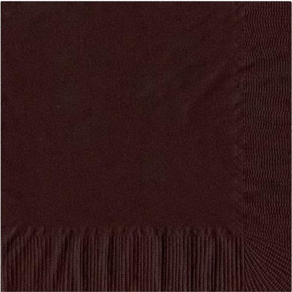 100 2-Ply Luncheon Personalized Napkins (Brown)