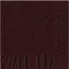 100 2-Ply Luncheon Personalized Napkins (Brown) view 1